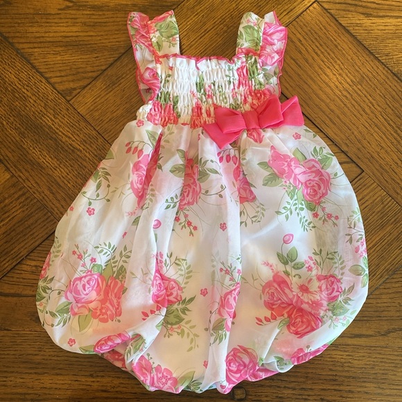 NWOT Bon Bebe SET OF 2 Baby Bubble Rompers - Picture 8 of 11